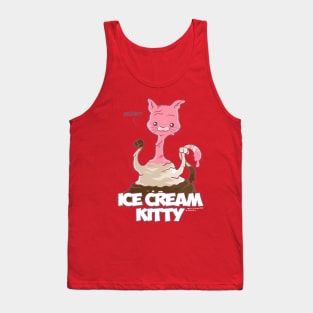 Ice Cream Kitty Tank Top